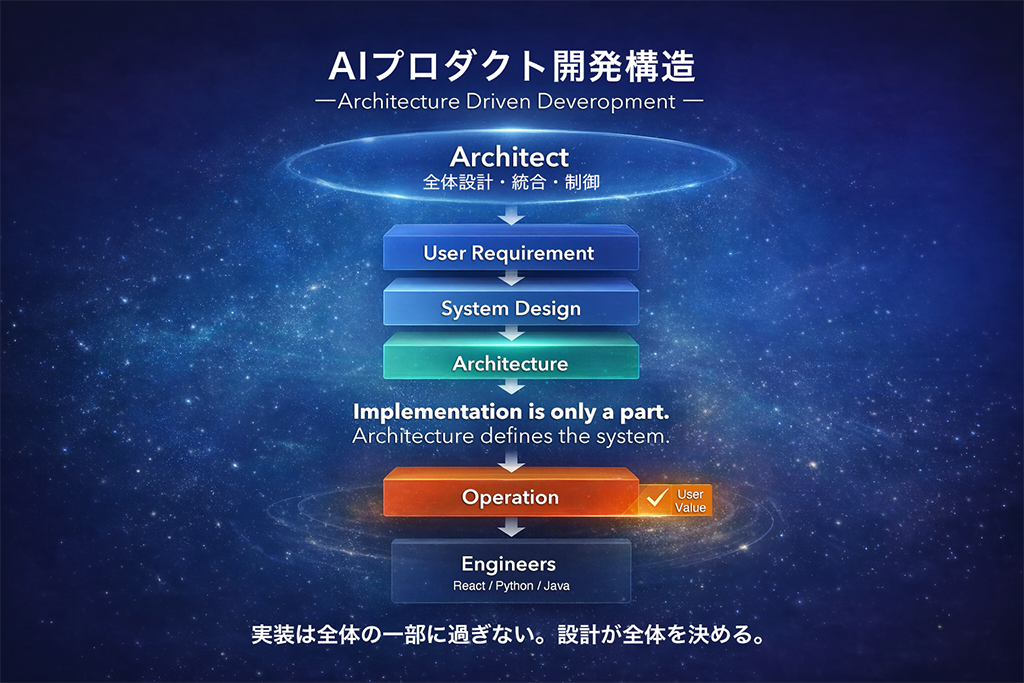 日本AI Research vs Product comparison visual