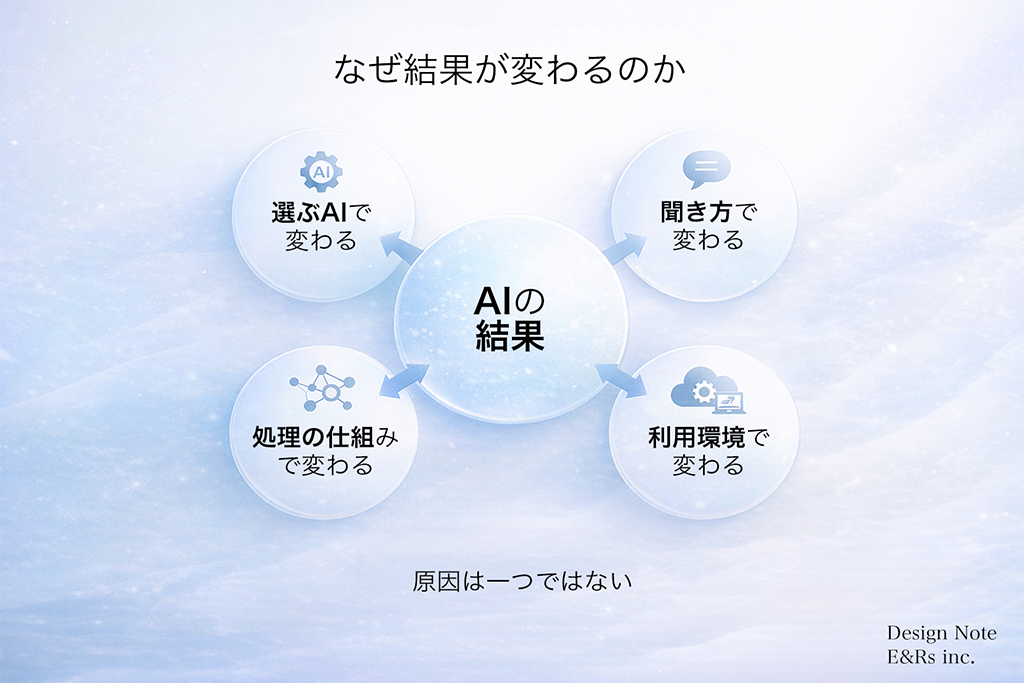 結果が変わる4つの要因